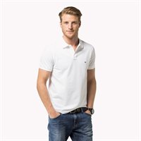 Tommy Hilfiger Herren Poloshirt NEW TOMMY weiß