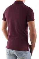Superdry Herren Polo - Shirt ın Weinrot